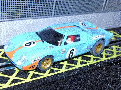 TYCO - 1996 - 8394 - Ford GT40 Gulf #6 Vintage